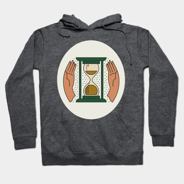 Time Is Precious Hoodie by Super Creative